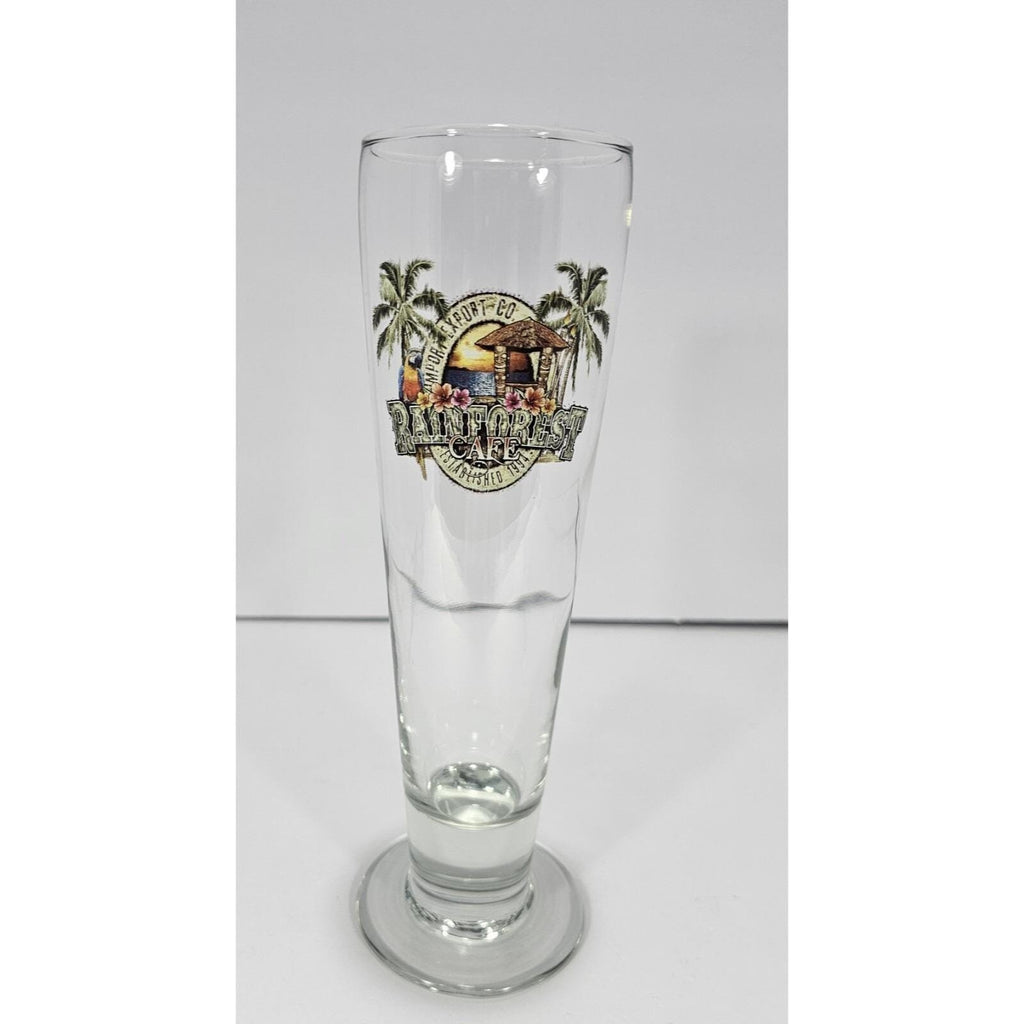 Vintage Hard Rock Cafe Dallas Hurricane Glass Barware