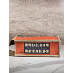 Vintage Lionel 3651 Log Car O Gauge Prewar Train With Original Box