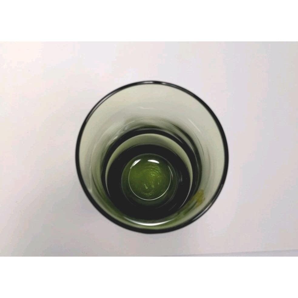 Libbey Green Glass 81WGY That Good Feeling Vintage Tumbler 5.5