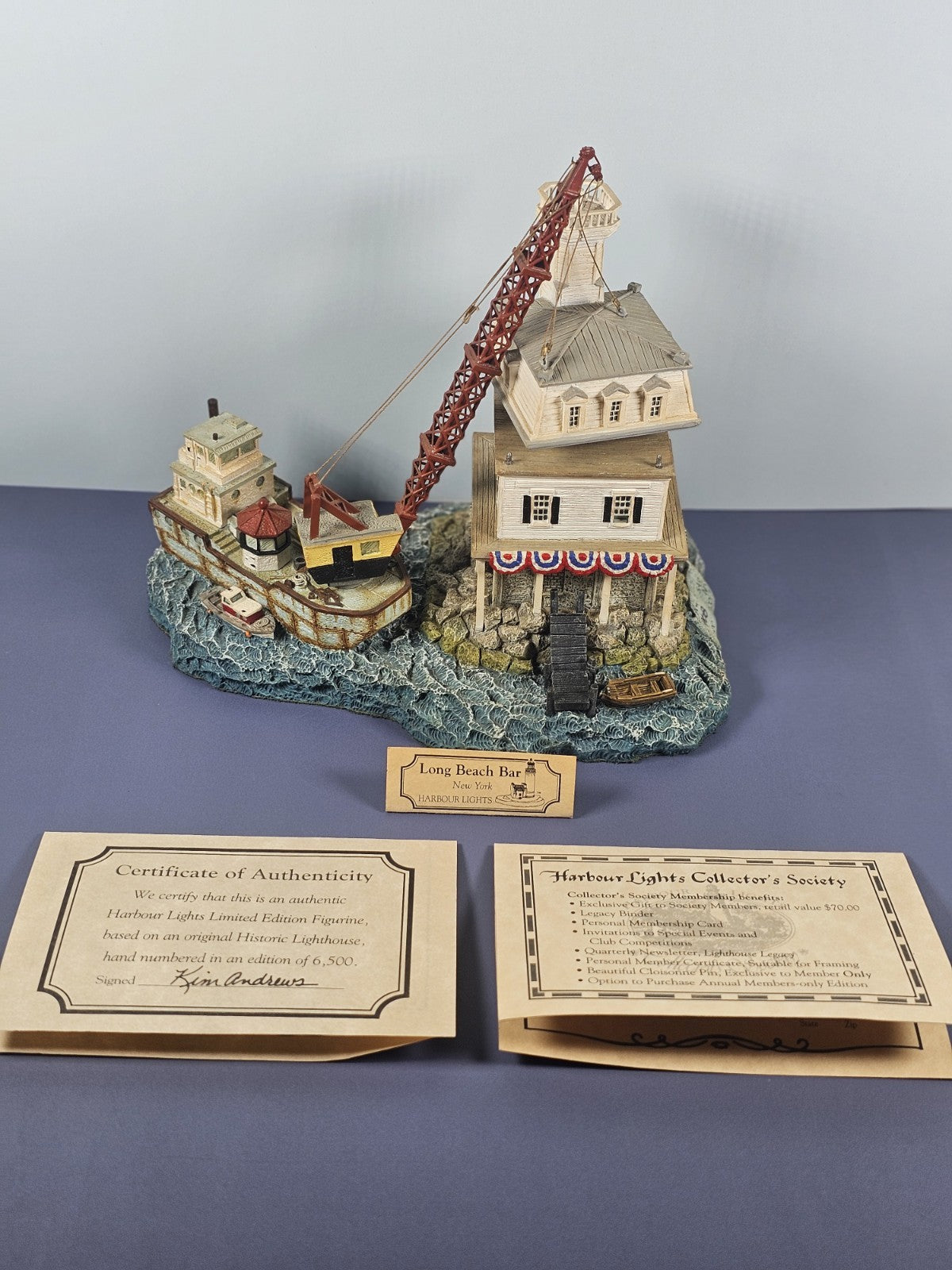 Vintage Harbour Lights Long Beach Bar #262 Sculpture