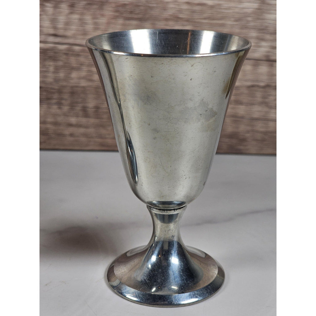 Kirk Stieff Pewter P105 Goblets Set of 2 Vintage Pewter Cups