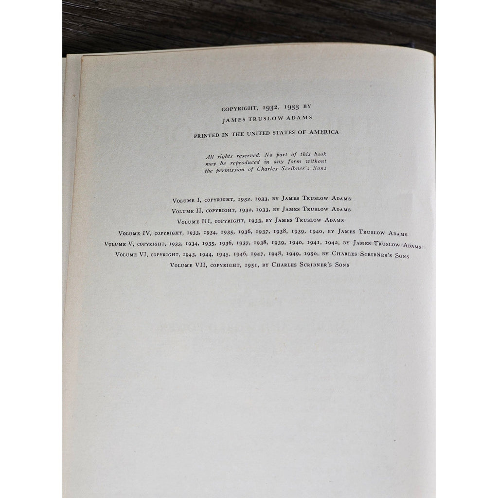 The March of Democracy Vol VII 1951 James Truslow Adams Hardcover