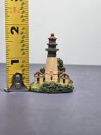 Lenox Miniature Lighthouse Thimble Figurine Grosse Point Lighthouse Illinois