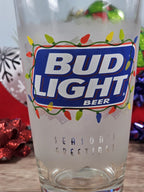 2024 Seasons Greetings Bud Light Festive Light Beer Mug