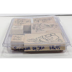 Stampin Up Summer By The Sea Stamp Set 2004 Retired Set of 6