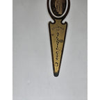 Atlantic City Bookmark Letter Opener Brass Souvenir