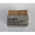 Stamp Craft Floral Rubber Stamp Set of 6 Wood Mounted Taiwan