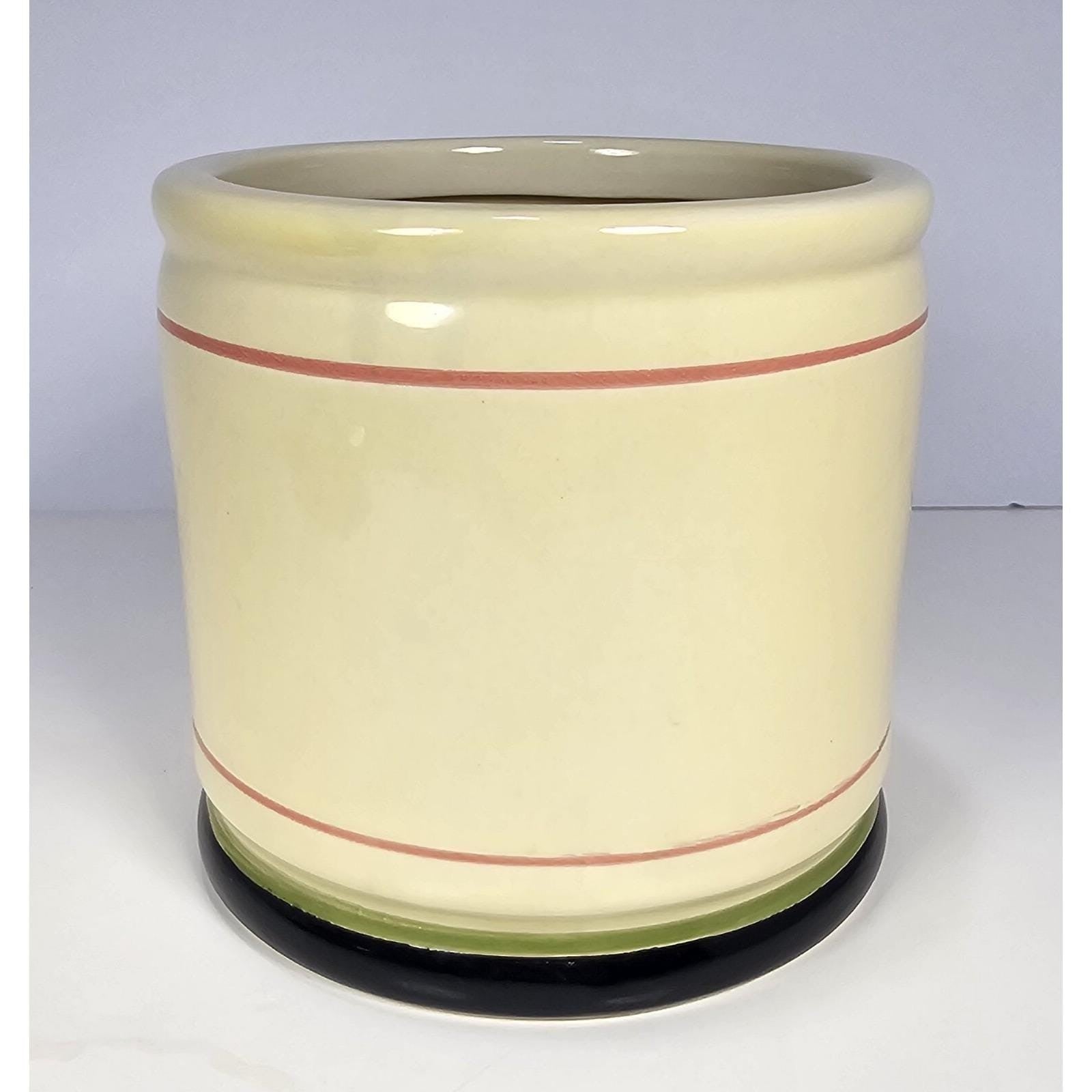 Oggi El Valle Bueno Del Vino Decorative Jar With Lid Wine Cellar Scene