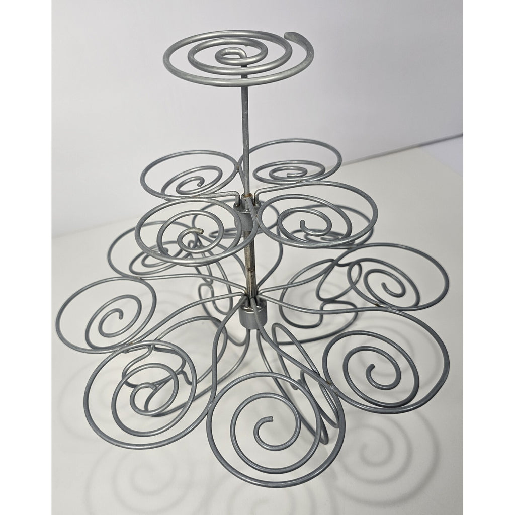 Wilton Cupcakes N' More Metal Dessert Stand Holds 13 Cupcakes