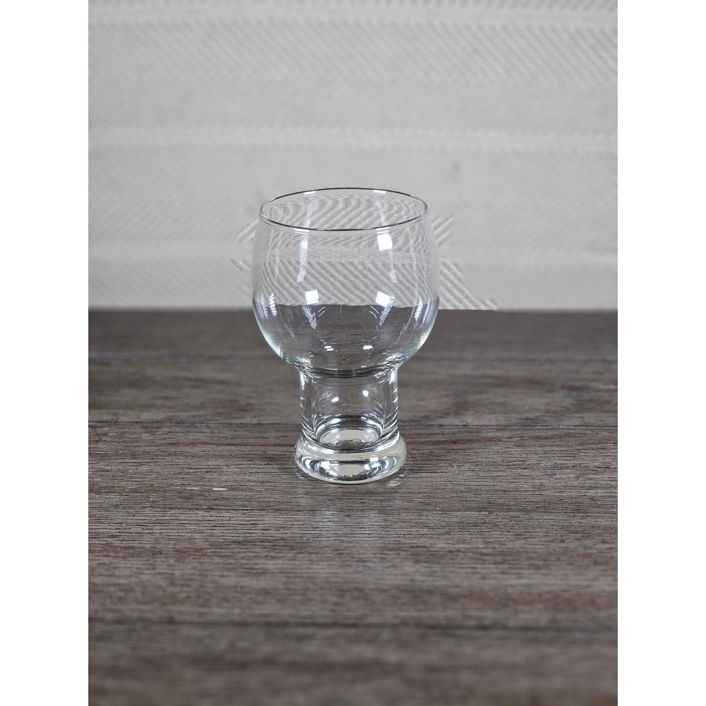 Vintage Fostoria Clear Glass Goblet Footed Stemware 5.5" Tall