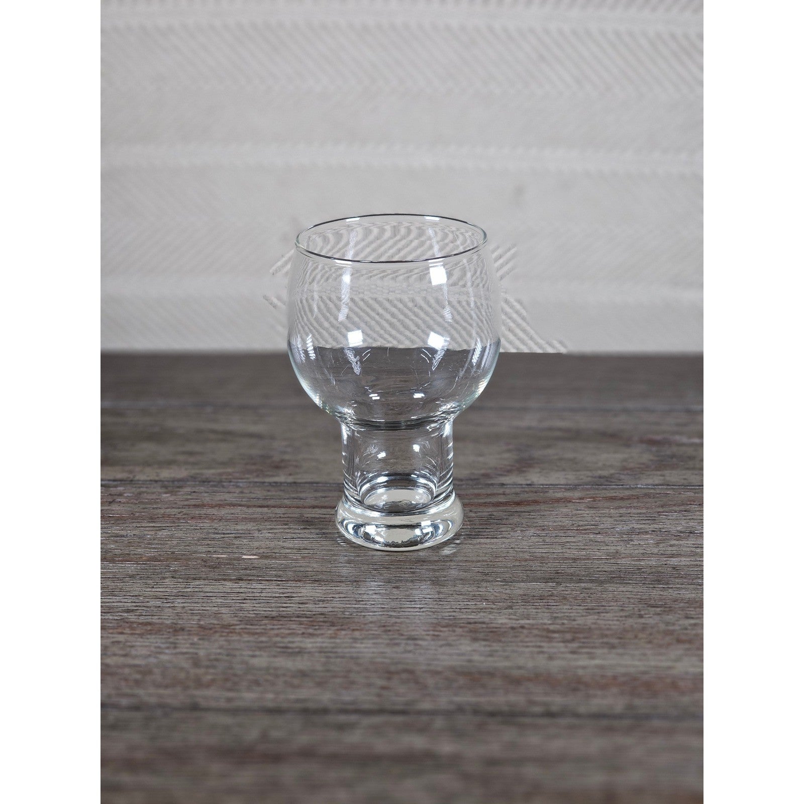 Vintage Fostoria Clear Glass Goblet Footed Stemware 5.5" Tall