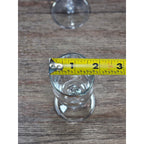 Vintage The Tides Inn Champagne Flutes Twisted Stem Glasses Set of 2