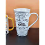 Vintage Halloween Mug Set Ceramic Haunted Apothecary Angela Staehling