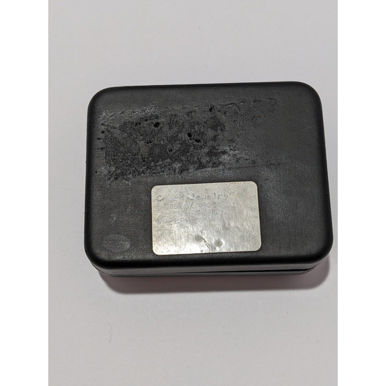 22kt Gold Cross Center Over Silver Rosary Necklace Miraculous Medal Religious