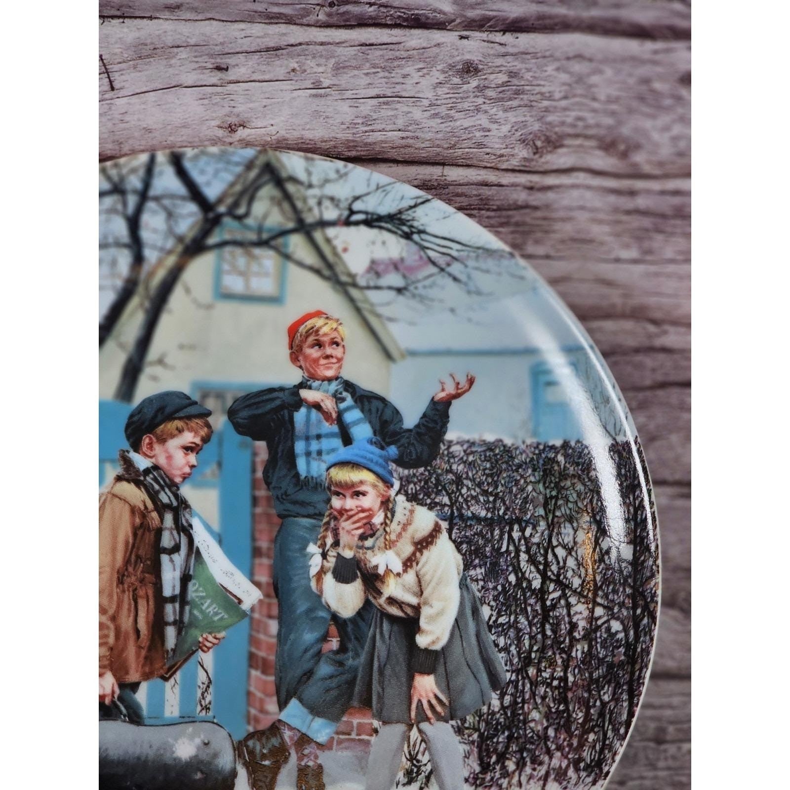 Vintage Kurt Ard Collector Plate by Bing & Grondahl Limited Edition Art Plate
