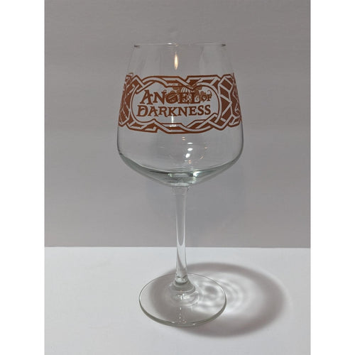 Angel Of Darkness Wine Glass Celtic Knot Goblet 8 Inch