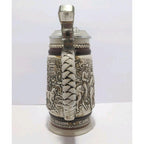 Avon 1980  Western Round Up Stein Pewter Lid Ceramarte