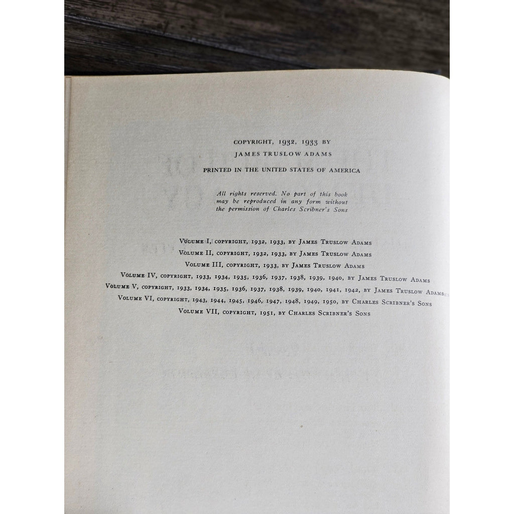 The March of Democracy Vol II 1932 James Truslow Adams HC