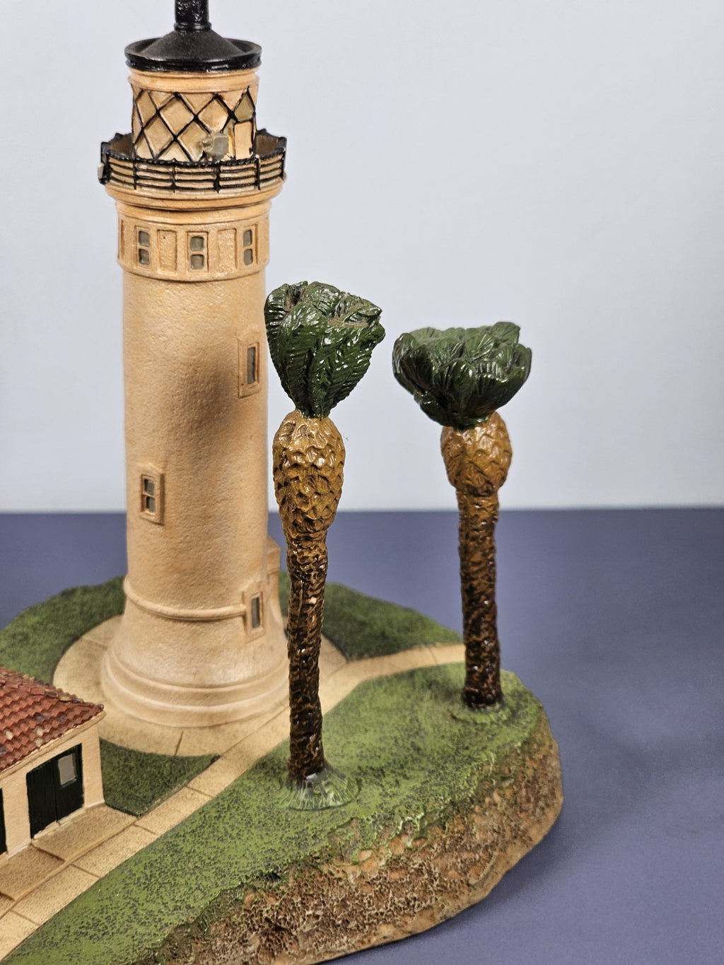 Vintage The Danbury Mint 1993 POINT VICENTE LIGHTHOUSE Sculpture