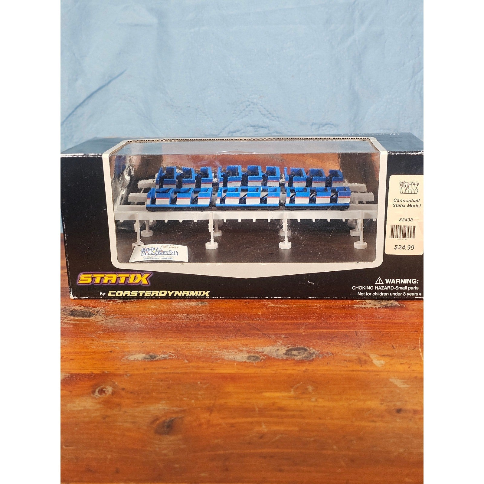 Statix Cannonball Roller Coaster Train Model 1:48 Coasterdynamix