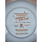 Royal Windsor Wild Honeysuckle Collector Plate Wildflowers of the South