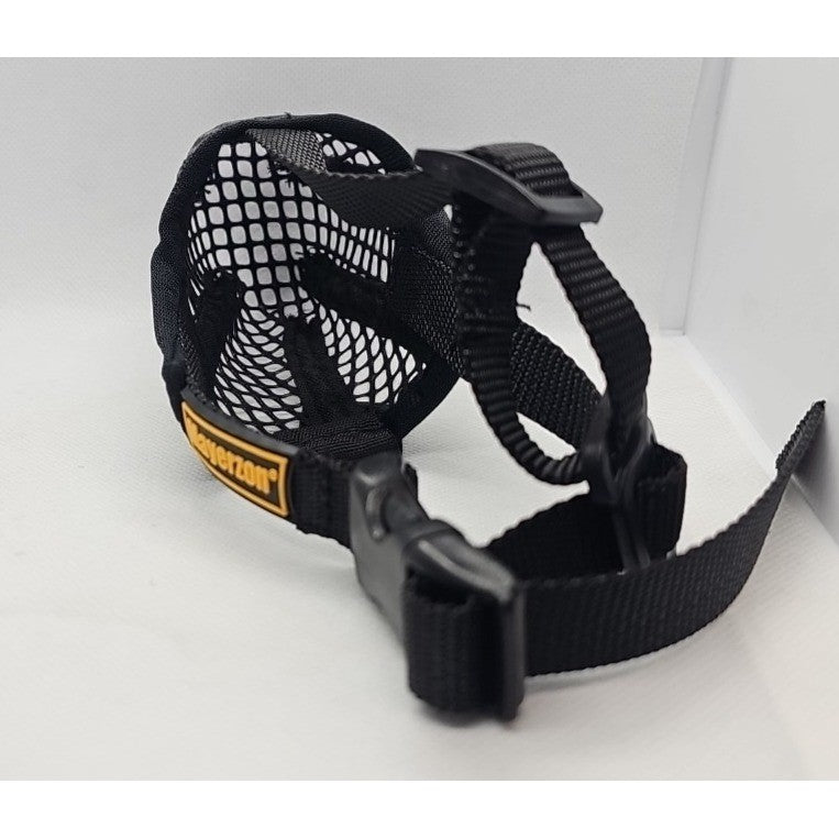 Mayerzon XS Black Dog Muzzle Adjustable Basket Style Pet Accessory