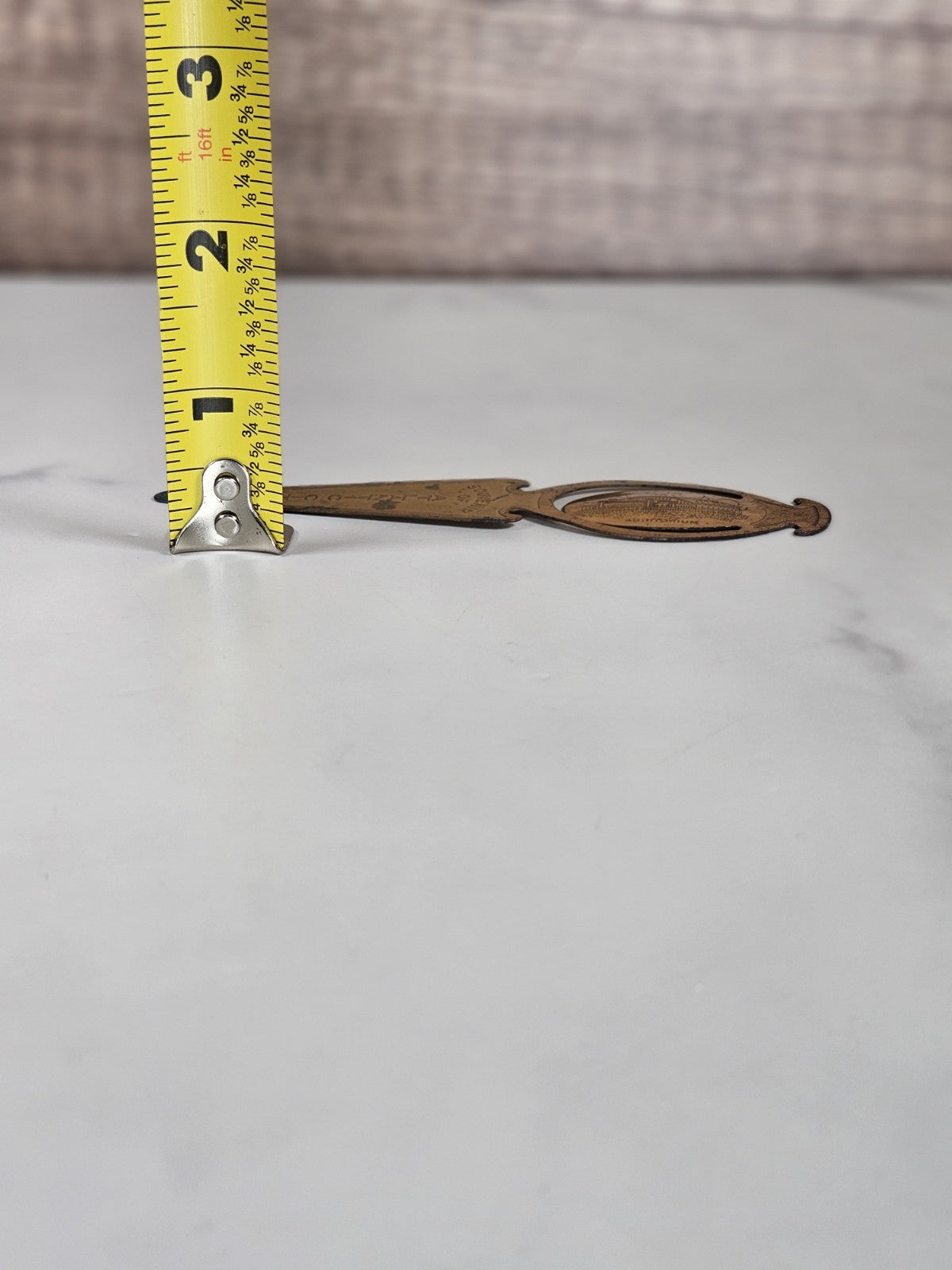 Vintage Atlantic City Souvenir Combination Bookmark & Letter Opener