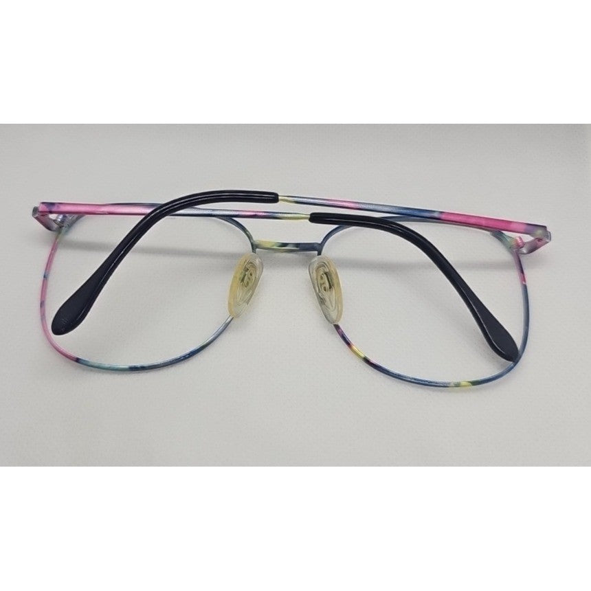Charmant 4223 Designer Eyeglass Frames Only Teal Speckled 56-18-140