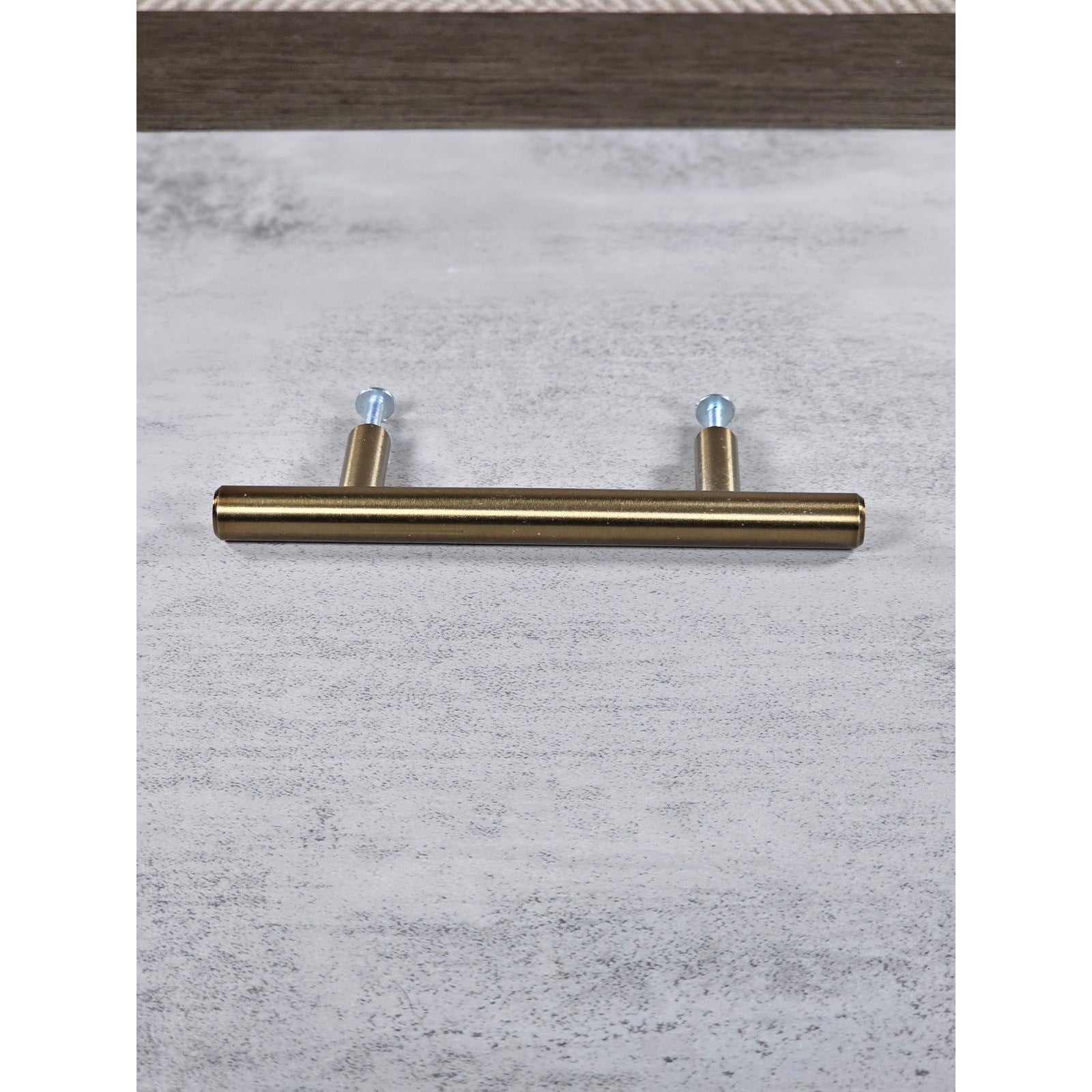 Vintage Brass Cabinet Pull Center Modern Drawer Handle