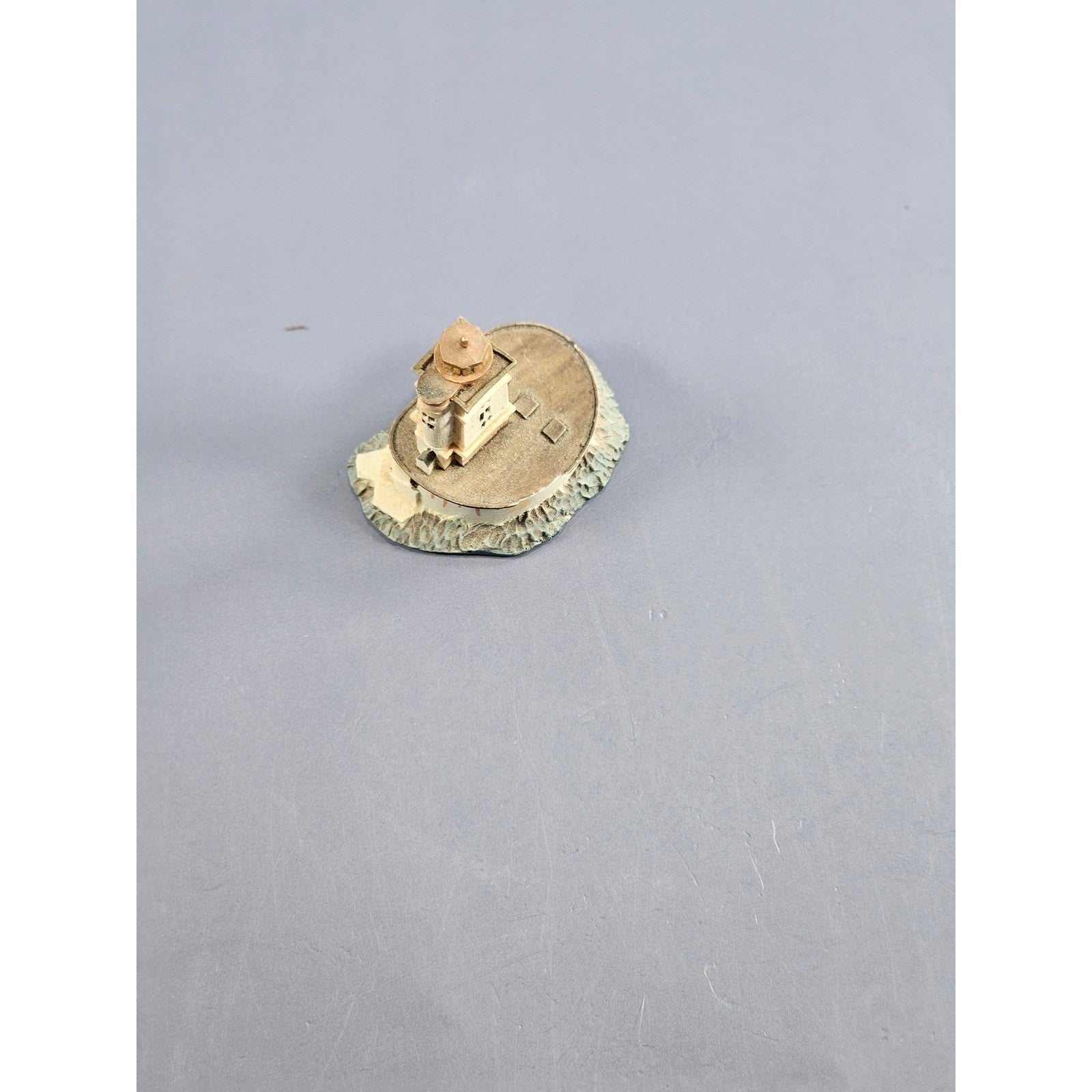 St. George Reef Lighthouse Thimble Miniature Coastal Decor Collectible Chipped