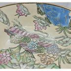 Antique Chinese Famille Rose Bowl Tongzhi Mark Lotus Mandarin Ducks