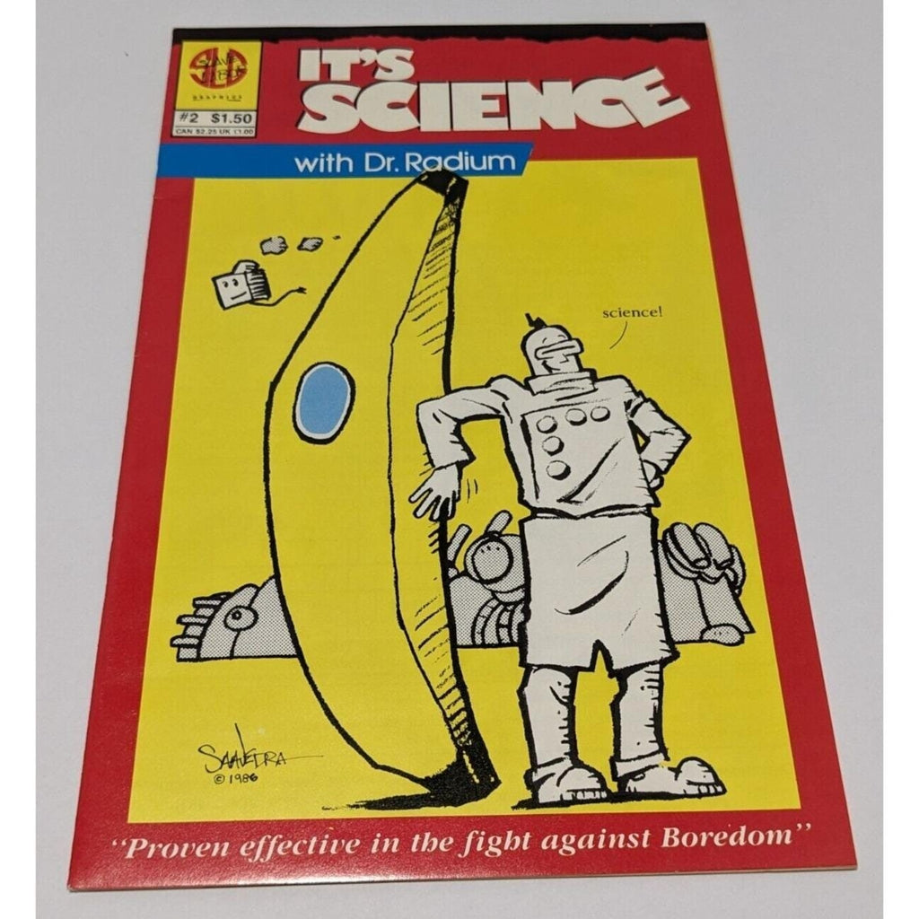 It's Science Dr Radium Book Comic Scott Saavedra First Ed Set