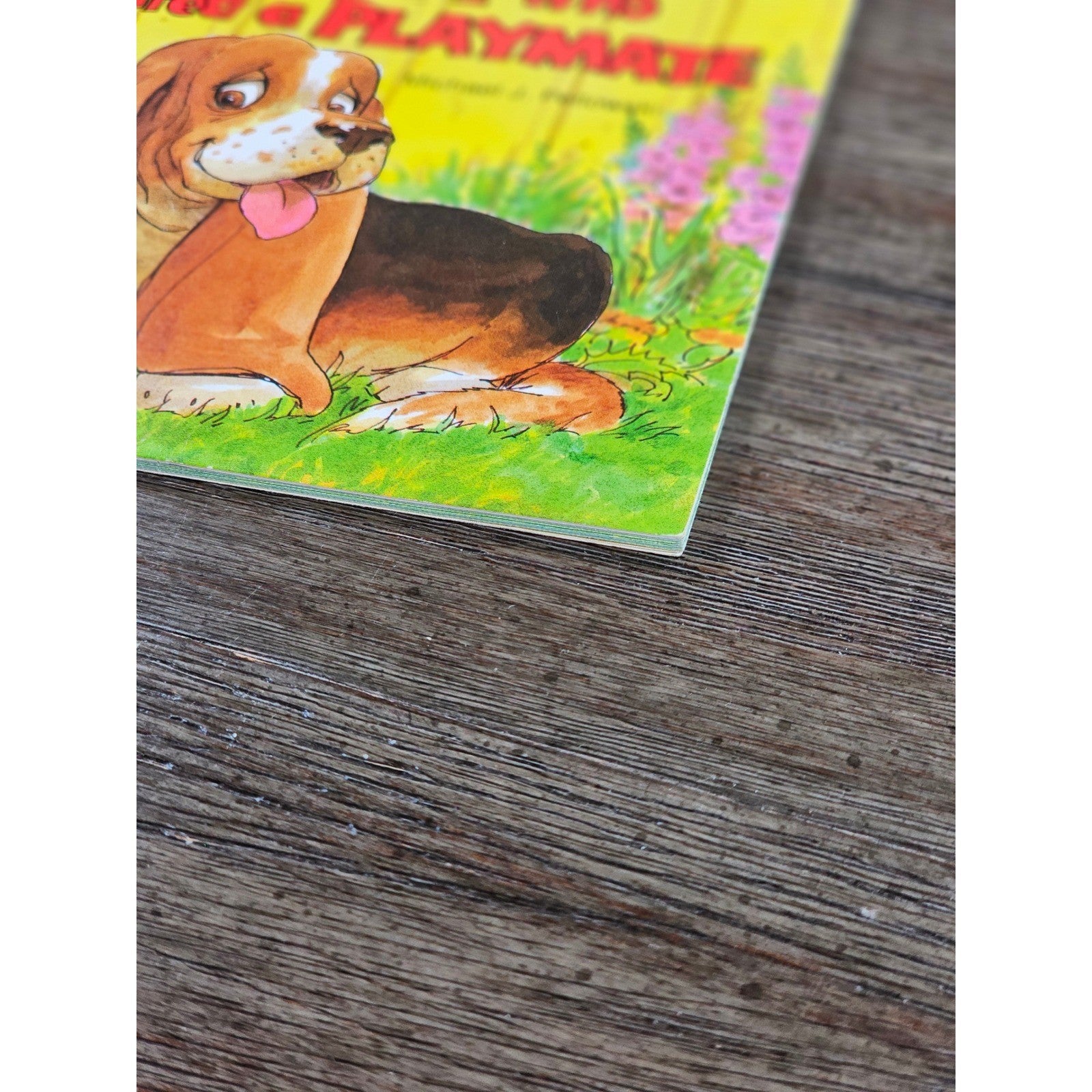 The Puppy Who Wanted a Playmate 1987 Childrens Book