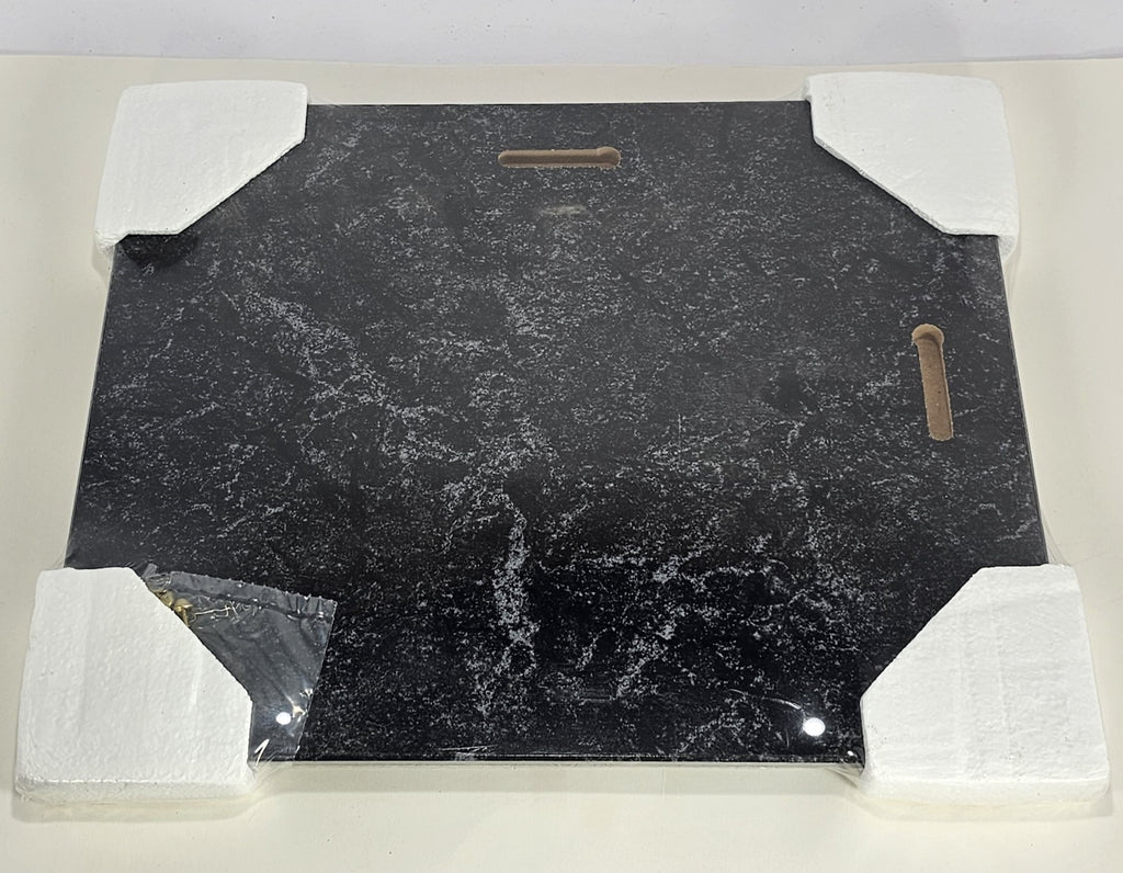 Office Depot Award Black Marble Finish Plaque 8.5in X 11in  Brand New