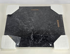 Office Depot Award Black Marble Finish Plaque 8.5in X 11in  Brand New