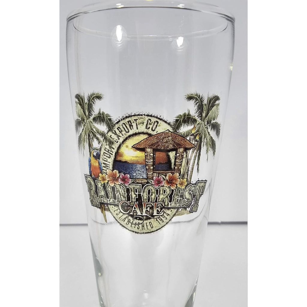 Vintage Hard Rock Cafe Dallas Hurricane Glass Barware