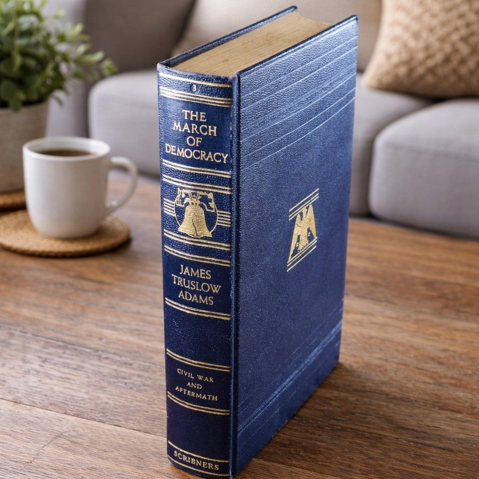 The March of Democracy Civil War Aftermath Vol I 1932 Scribners