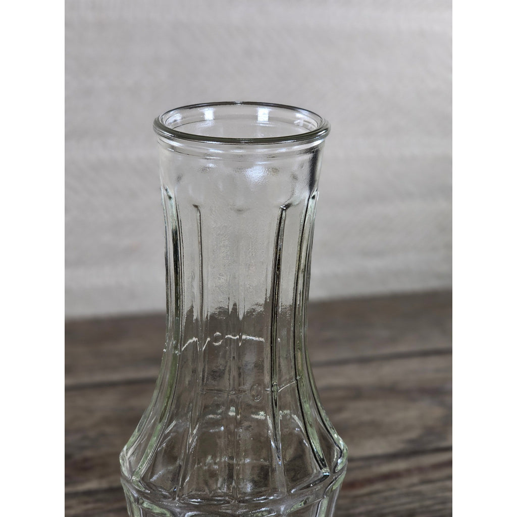 Vintage Good Seasons Glass Cruet Bottle 7.5" No Lid Vase