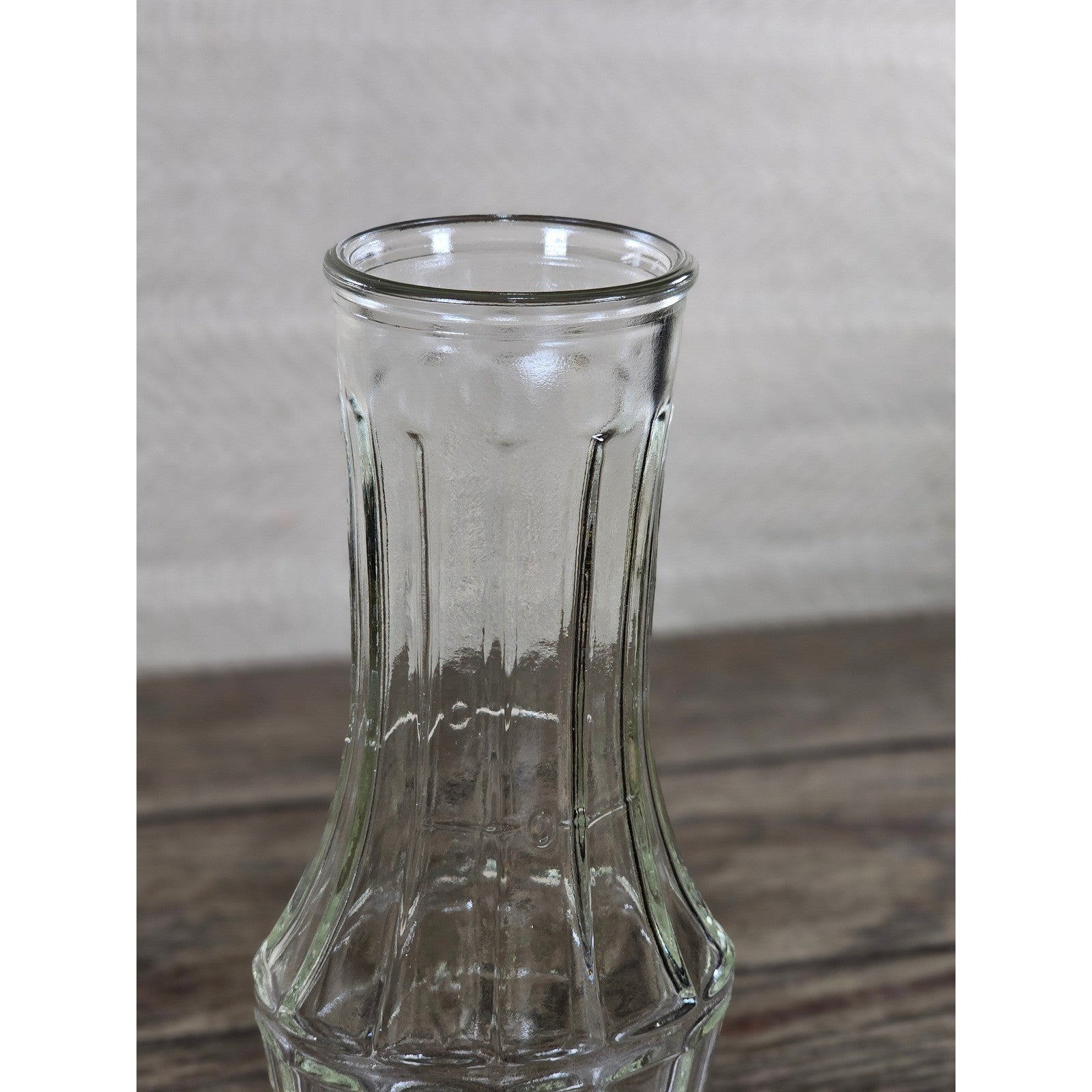 Vintage Good Seasons Glass Cruet Bottle 7.5" No Lid Vase