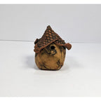 Handmade Terracotta Bird Figurine Folk Art Decor