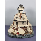 Harbour Lights Colchester Reef Lighthouse 1996 COA Winter