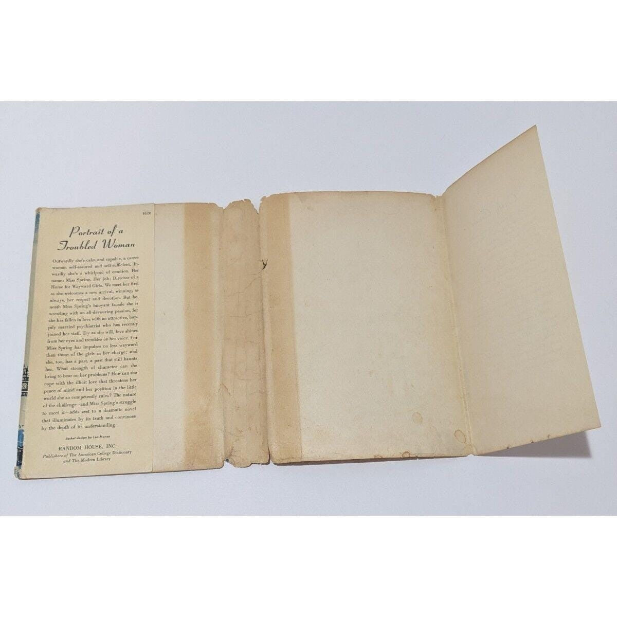 Miss Spring Cecily Crowe 1953 First Edition Signed Book