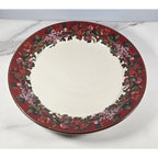 Raymond Waites Cornucopia Dinner Plate 10.5 Inch Fruit Design