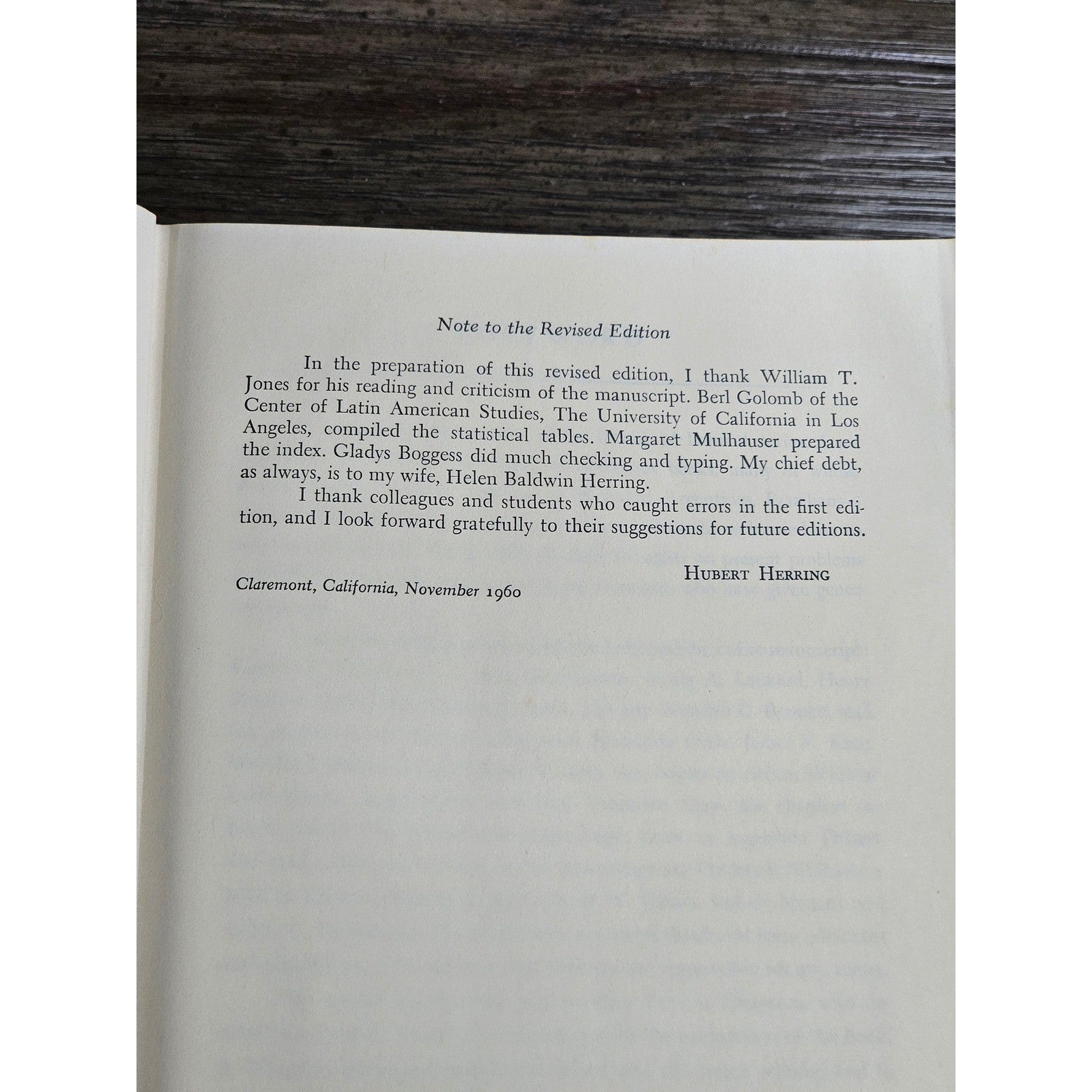 1961 A History of Latin America Hubert Herring 2nd Ed Knopf HC