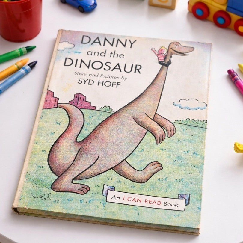Danny and the Dinosaur 1958 Syd Hoff I Can Read Hardcover