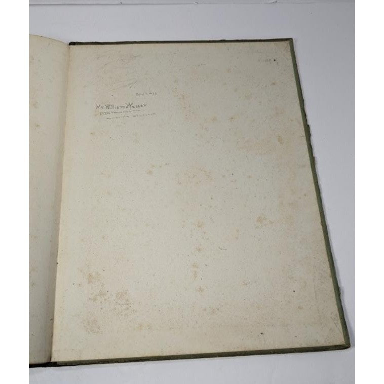 Antique 1865 Technical Studies for the Piano Forte Music Book