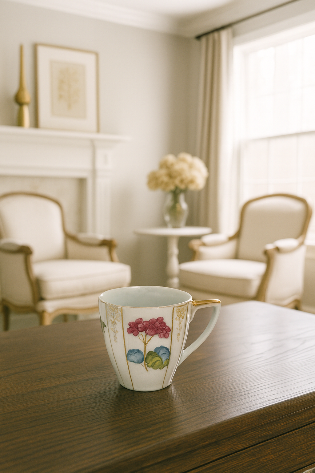 Vintage Ucagco Floral Miniature Tea Cup – Occupied Japan