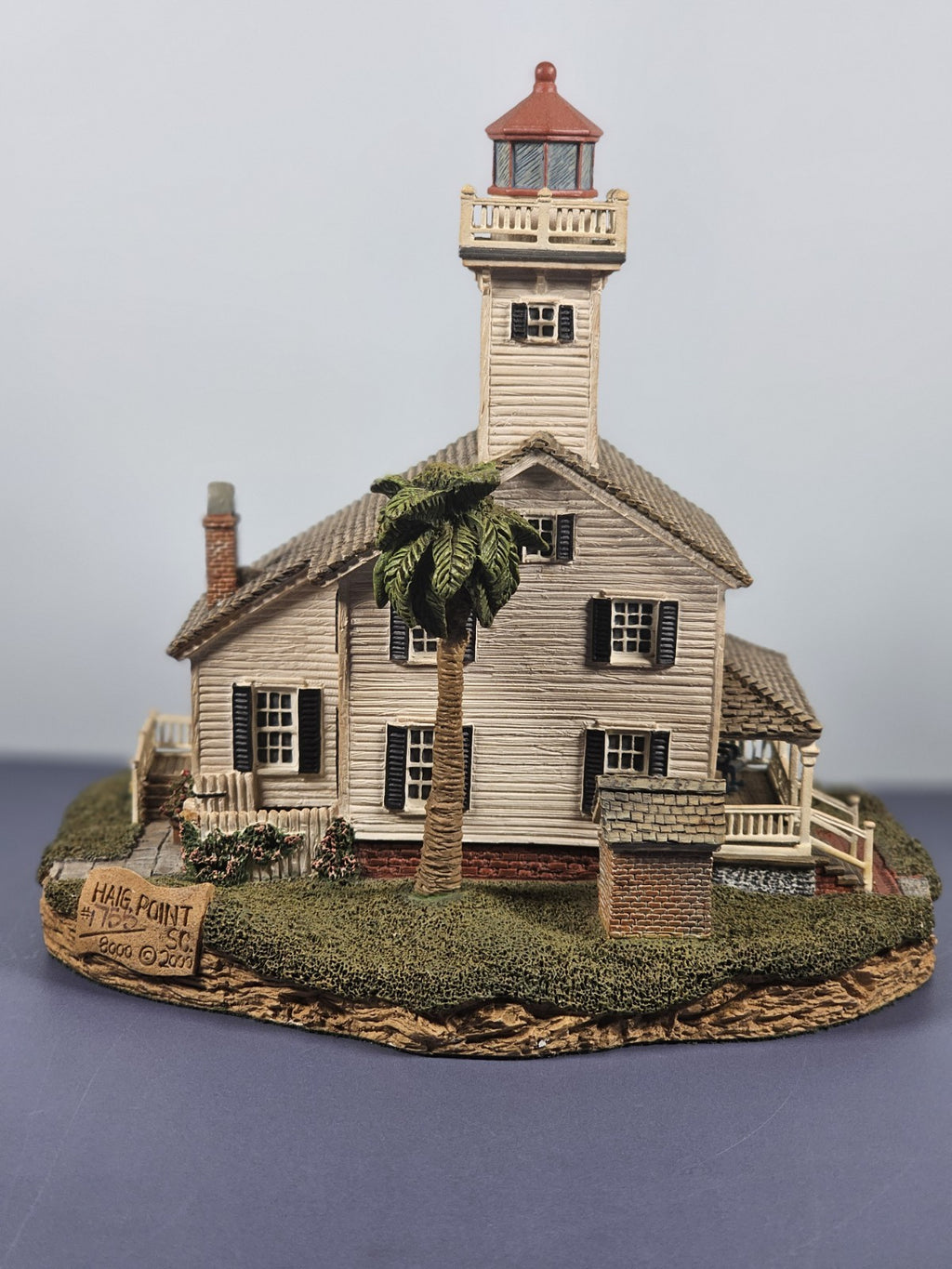Harbour Lights Haig Point Lighthouse #246 South Carolina Figurine Vintage 2000 W