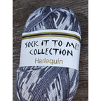 Elann Sock-It Harlequin Sock Yarn 50g Wool Nylon Italy 230 Yards