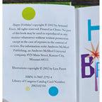 Happy Birthday Mini Gift Book 2002 Armand Eisen 3.5" Square